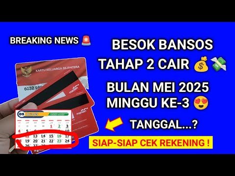 Bansos Tahap 2 Cair di Mei 2025! Cek Siapa Aja yang Dapat Duitnya!