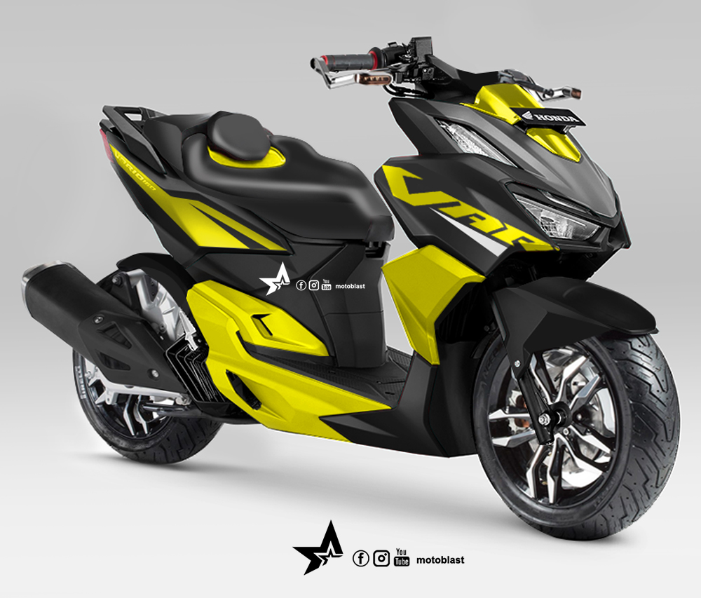 Honda ADV350 Skuter Matic Nyaman DIpakai di Jalan Jelek