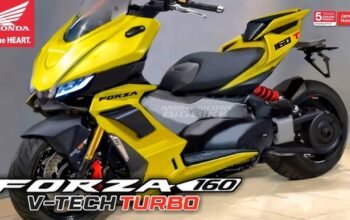 Honda Forza 160 Turbo Jadi Raja Motor Skuter Maxi 160cc DIbanding NMAX dan PCX?