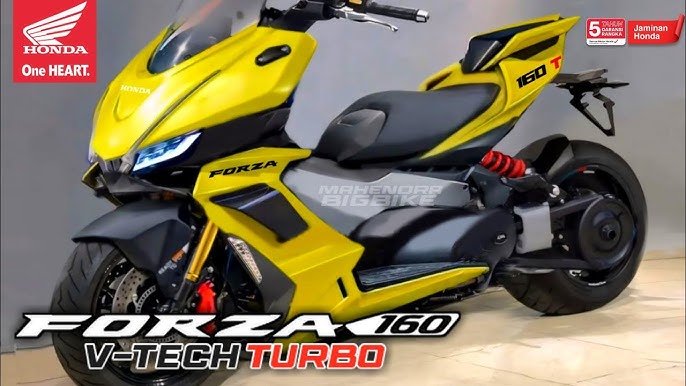 Honda Forza 160 Turbo Jadi Raja Motor Skuter Maxi 160cc DIbanding NMAX dan PCX?