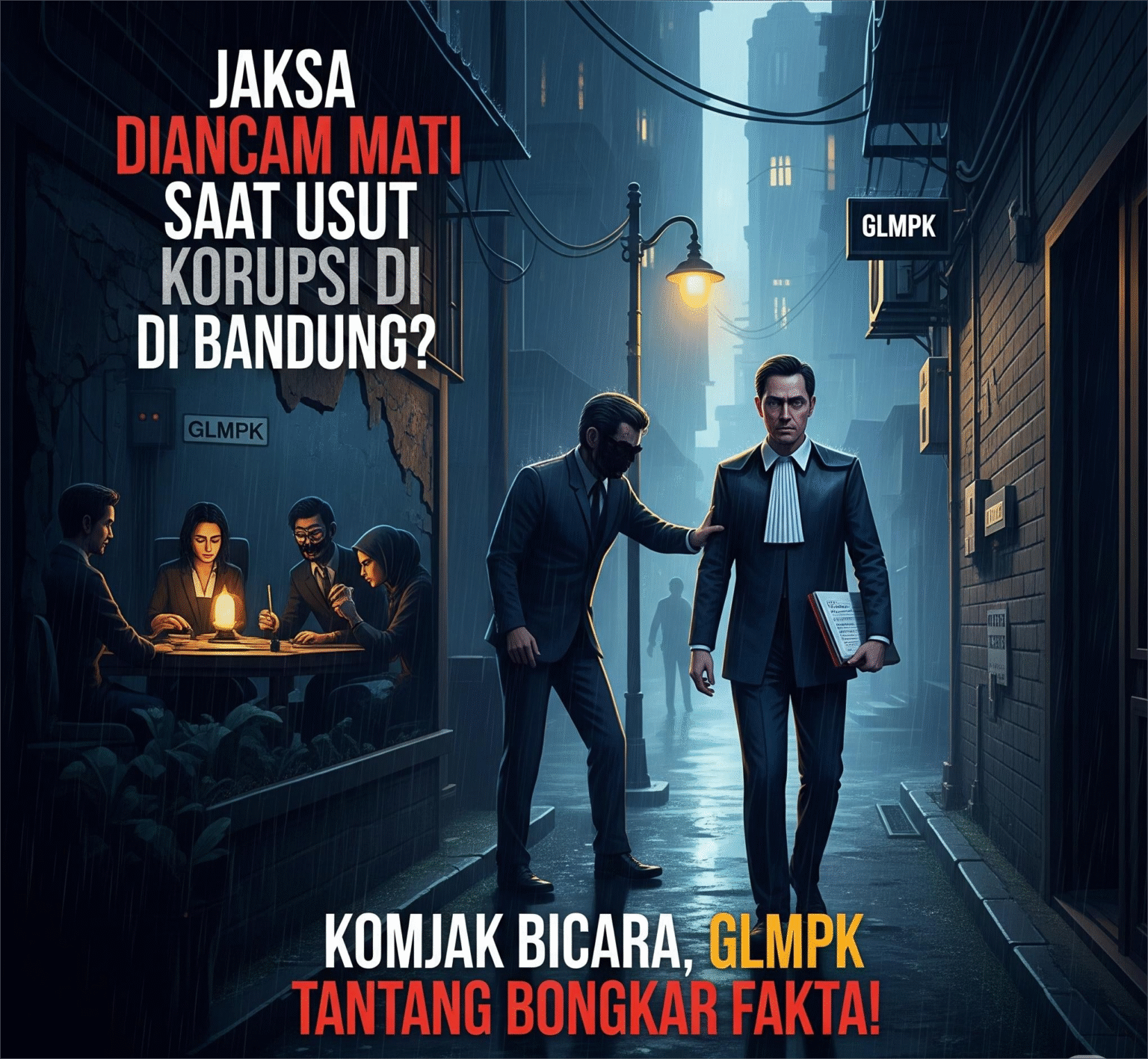 Jaksa Diancam Mati Saat Usut Korupsi di Bandung? Komjak Bicara, GLMPK Tantang Bongkar Fakta!