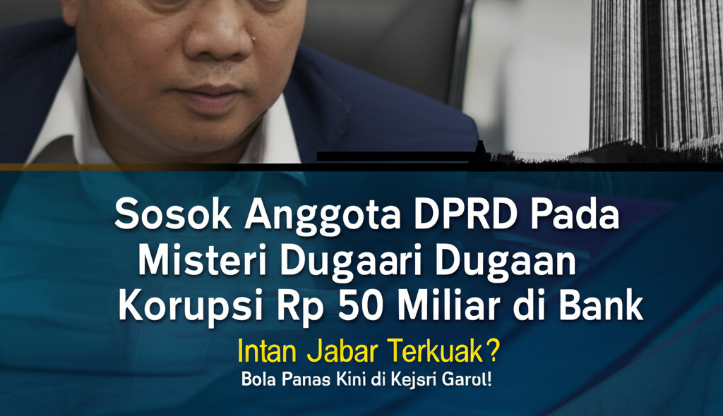 Sosok Anggota DPRD Pada Misteri Dugaan Korupsi Rp 50 Miliar di Bank Intan Jabar Terkuak? Bola Panas Kini di Kejari Garut!