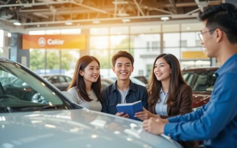 Panduan kredit mobil pertama untuk anak muda