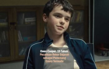 Owen cooper, 15 tahun, pecahkan rekor sejarah sebagai pemenang emmy termuda