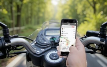 Smart ride, fitur connectivity pada motor matic