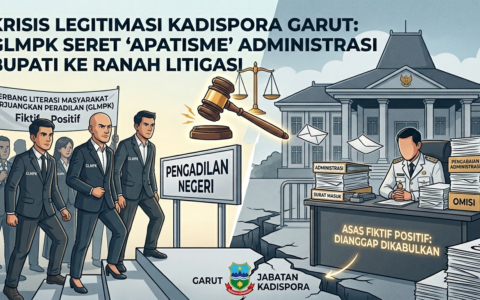 Krisis Legitimasi Kadispora Garut GLMPK Seret 'Apatisme' Administrasi Bupati ke Pengadilan